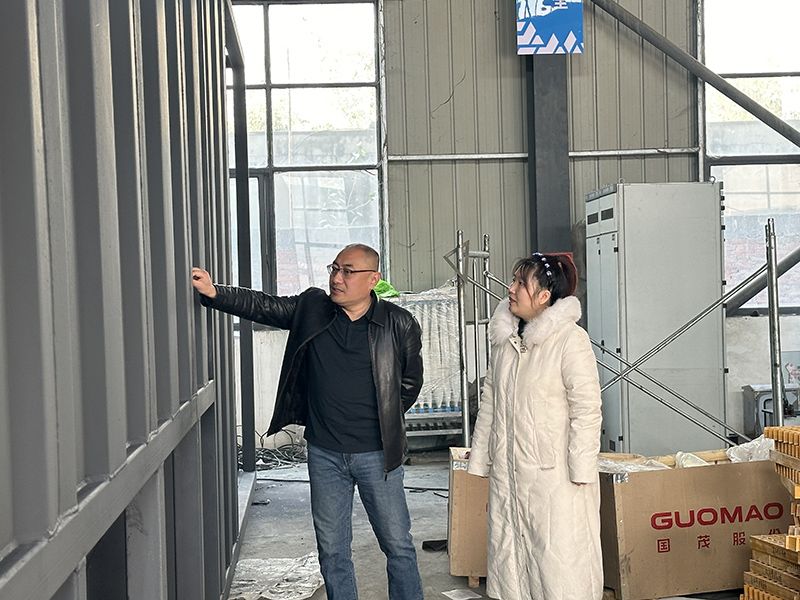 熱烈歡迎青島港項目荊總蒞臨我司視察工作